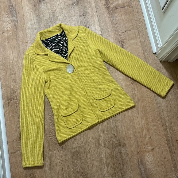 BODEN | Cashmere Blend Textured Blazer Jacket - Picture 1 of 6